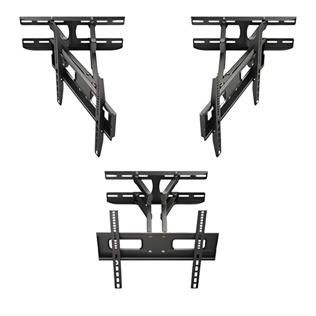 Maclean TV Mount, max VESA 400x400, 32-75", 50kg, horizontal and vertical angle adjustment, profile 80-380mm, black, MC-788