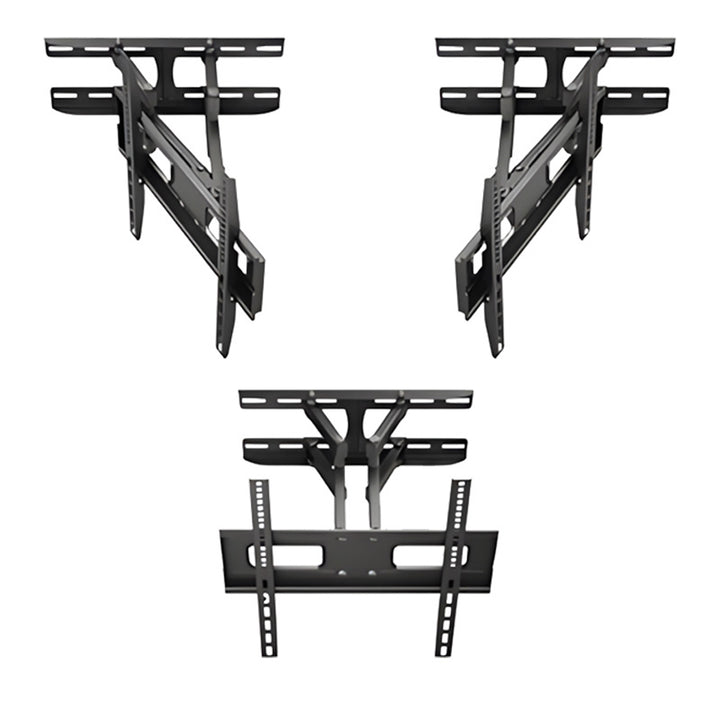 Maclean TV Mount, max VESA 400x400, 32-75", 50kg, horizontal and vertical angle adjustment, profile 80-380mm, black, MC-788