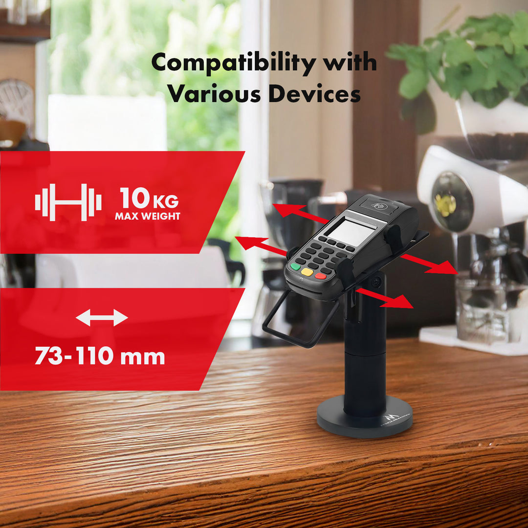 Maclean payment terminal holder, POS, universal, MC-818