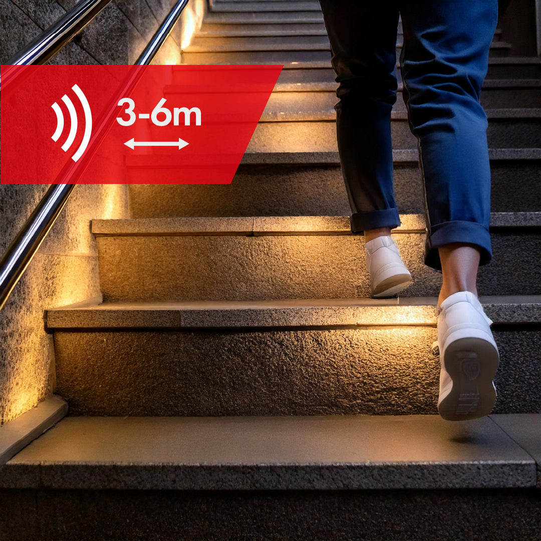 Maclean PIR motion sensor, with external sensor,12-24V DC, 360°, MCE32 V