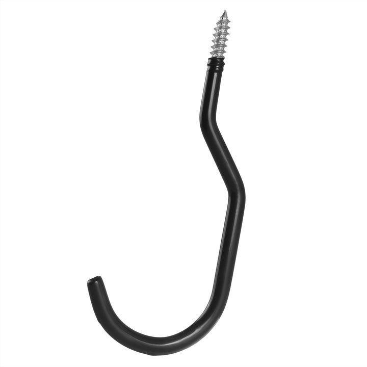 Tacar de 2 crúca síleála Maclean, le haghaidh dréimire, rothair, píobán gairdín, cruach, ualach uasta 10kg/láimhseáil, MC-485