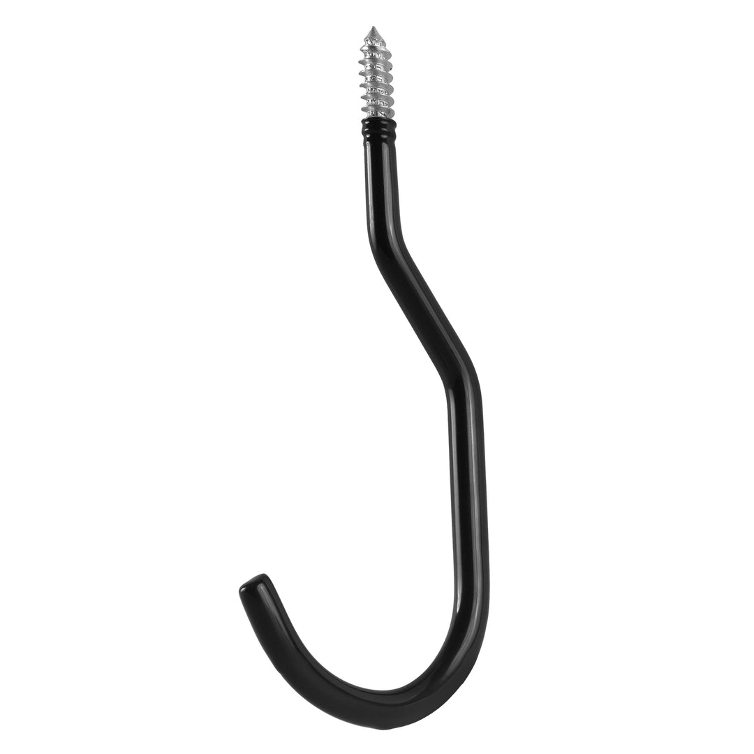 Tacar de 2 crúca síleála Maclean, le haghaidh dréimire, rothair, píobán gairdín, cruach, ualach uasta 10kg/láimhseáil, MC-485