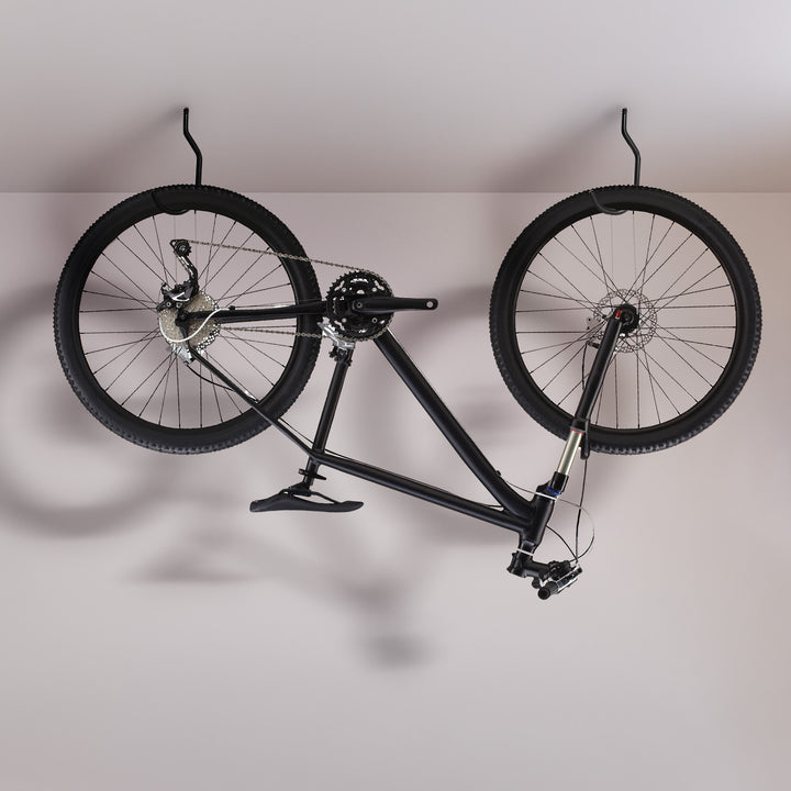 Tacar de 2 crúca síleála Maclean, le haghaidh dréimire, rothair, píobán gairdín, cruach, ualach uasta 10kg/láimhseáil, MC-485