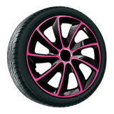 Universal hubcap 15'' NRM Stig Extra pink and black 1 piece