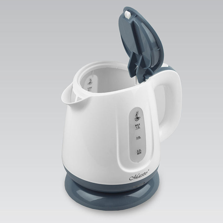 Maestro 1L Electric Kettle, 1100W, Sleek Grey - Model MR-013