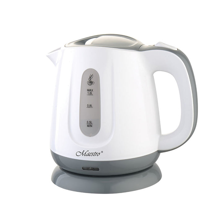 Maestro 1L Electric Kettle, 1100W, Sleek Grey - Model MR-013