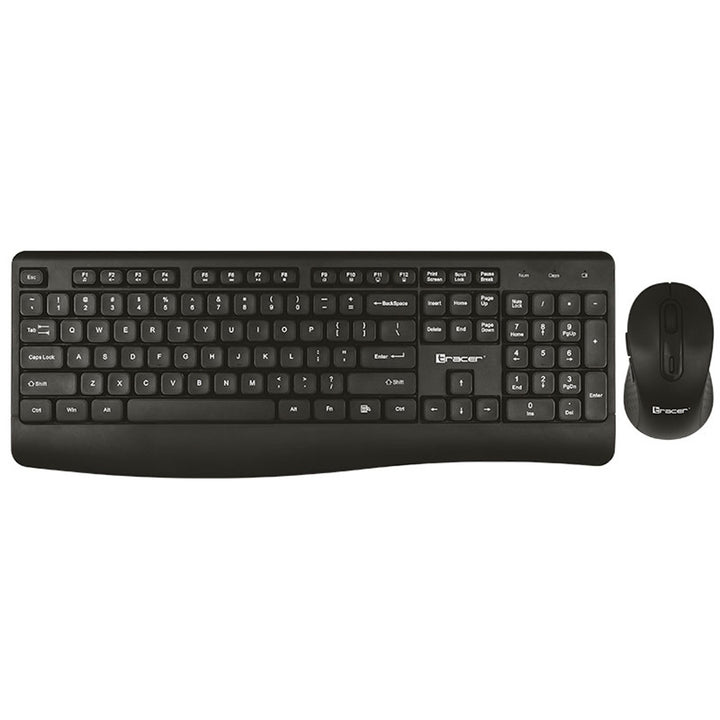 Tracer keyboard + mouse set, wireless, optical sensor, membrane keyboard, BARTIX II RF NANO