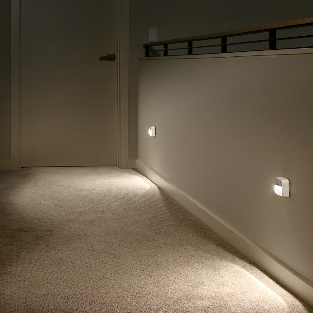 Maclean LED staircase lamp, with motion sensor, temp 4000K, 4 LEDs, Range 3-4m, MCE363, 4 pieces