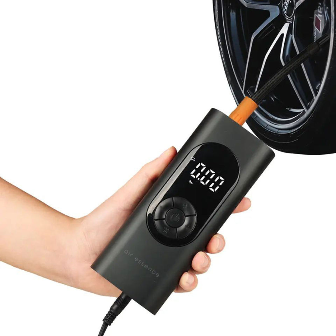 Air-Essence Pampero 80W-6BAR-100PSI-2000mAh cordless electric car, ball, bike, mattress inflator