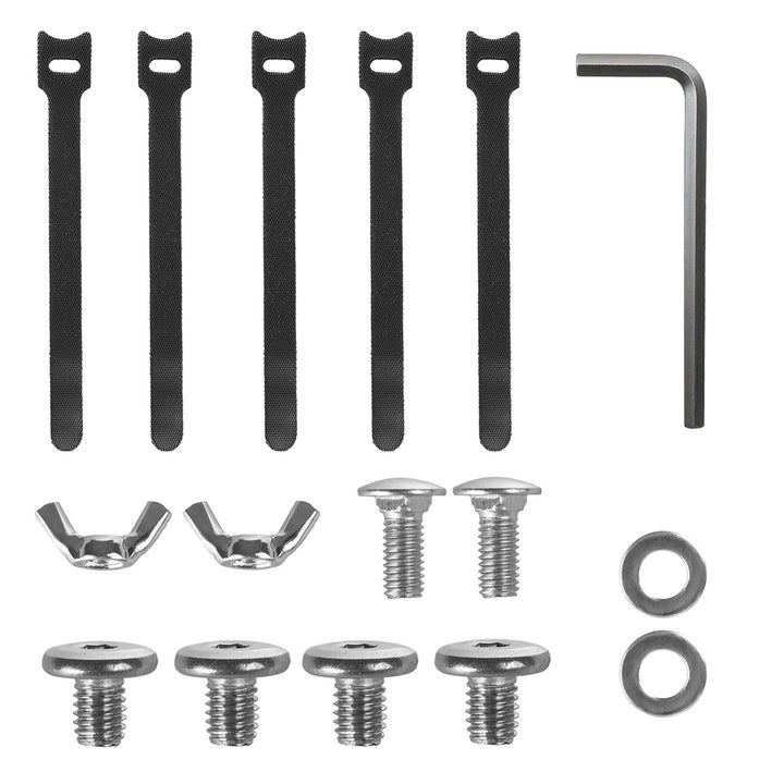 Maclean under-desk cable organizer, max. load 5kg, max. 728mm, white, MC-103 W