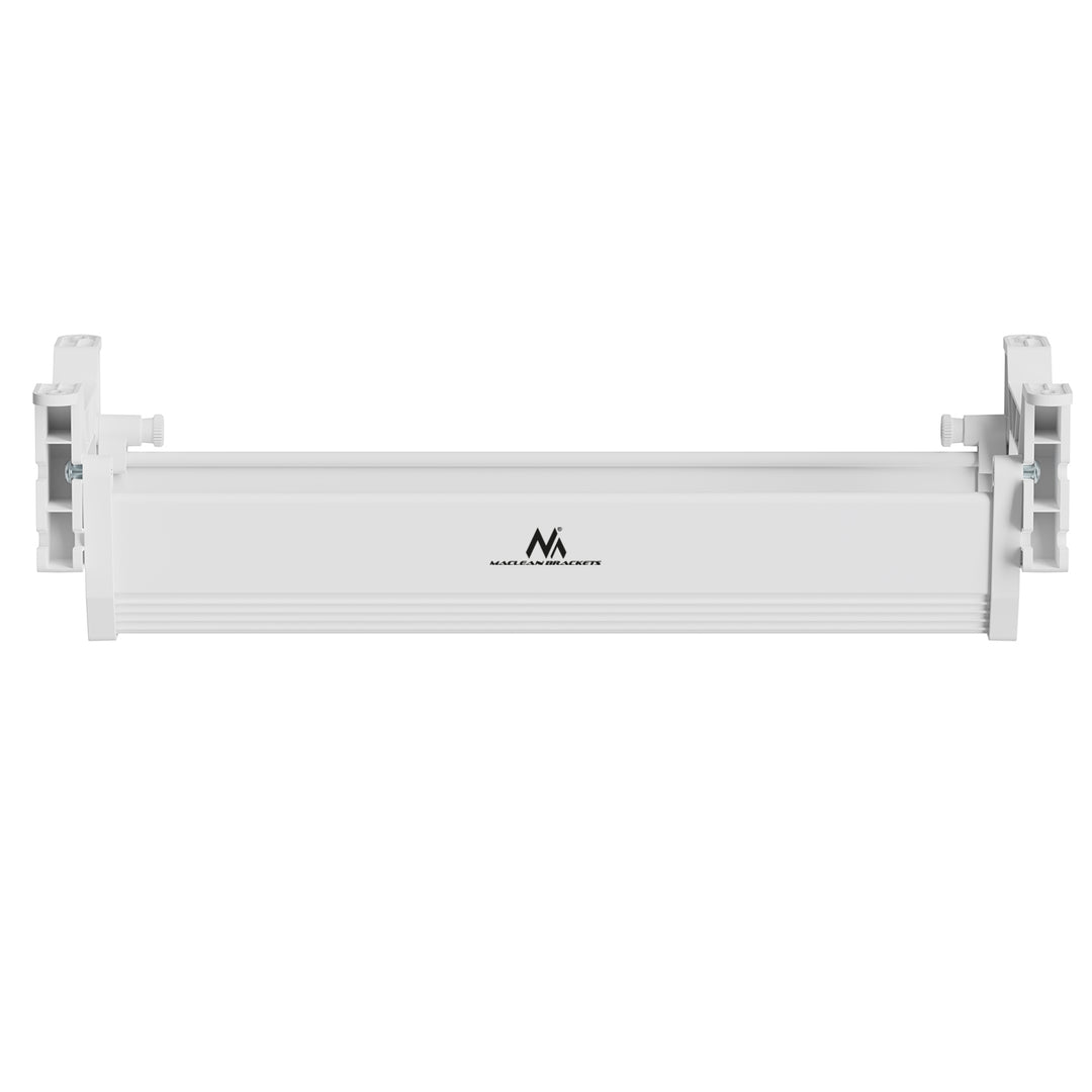 Maclean under-desk cable/extension organizer, max. load 5kg, white, MC-106 W