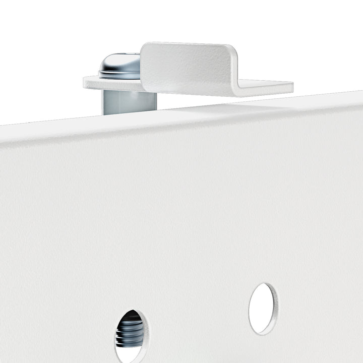 Ergo Office desk divider / organizer, max load 10kg, white board, width 1116mm, white, ER-301 W