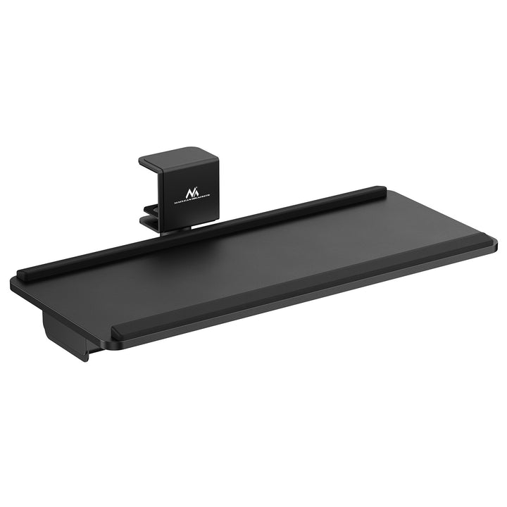 Maclean under-desk keyboard holder, max. load 5kg, horizontal and vertical reg., black, MC-108 B
