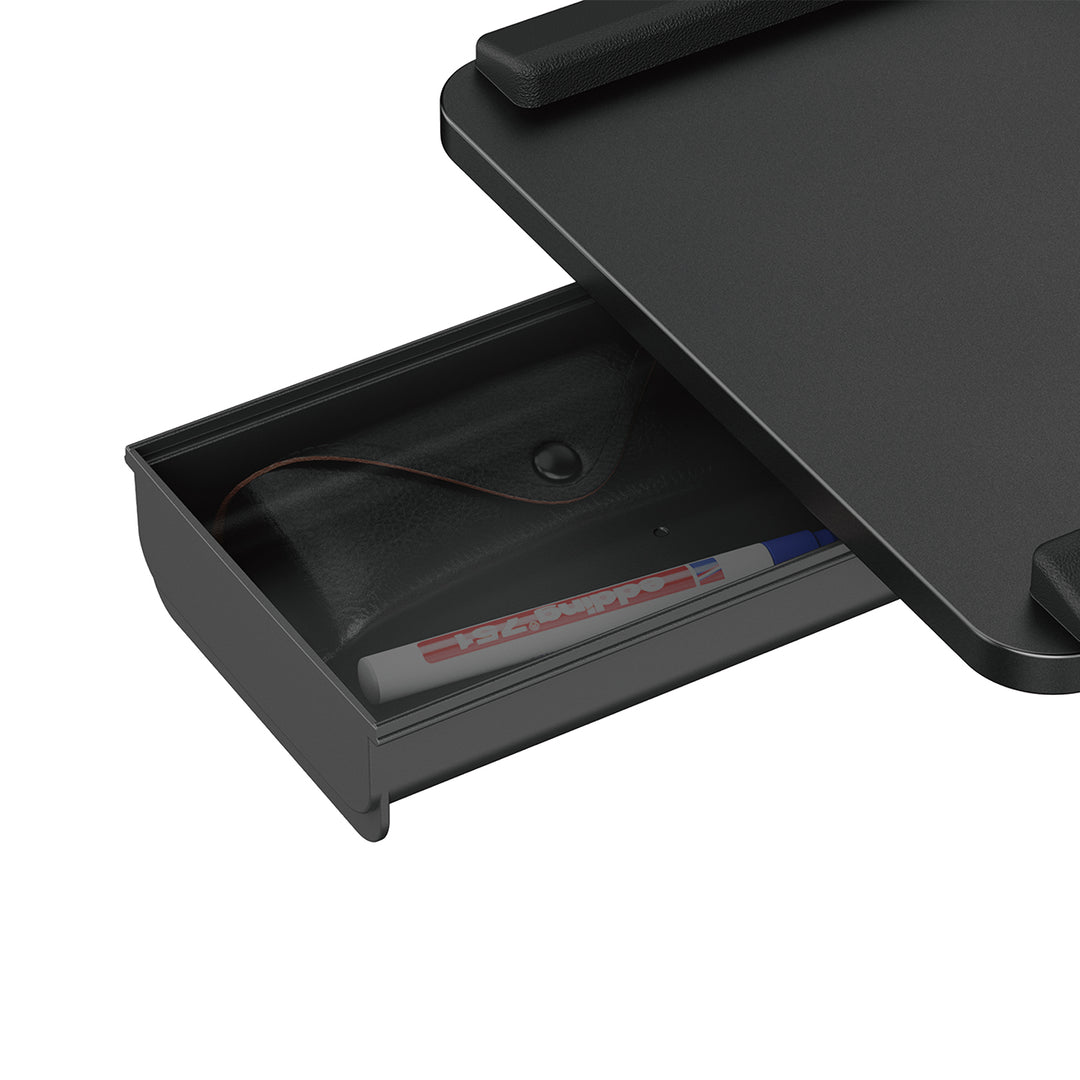 Maclean under-desk keyboard holder, max. load 5kg, horizontal and vertical reg., black, MC-108 B