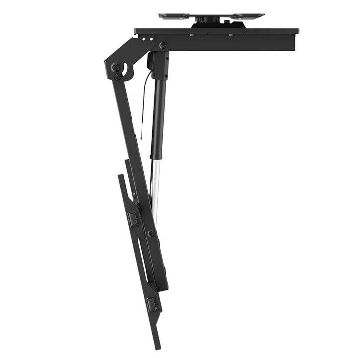 Maclean electric TV mount, ceiling mount, Tuya support, max. VESA 800x400, reg. in pos. +90°~-90°, for TV 43-86", max. 45kg, MC-109 T
