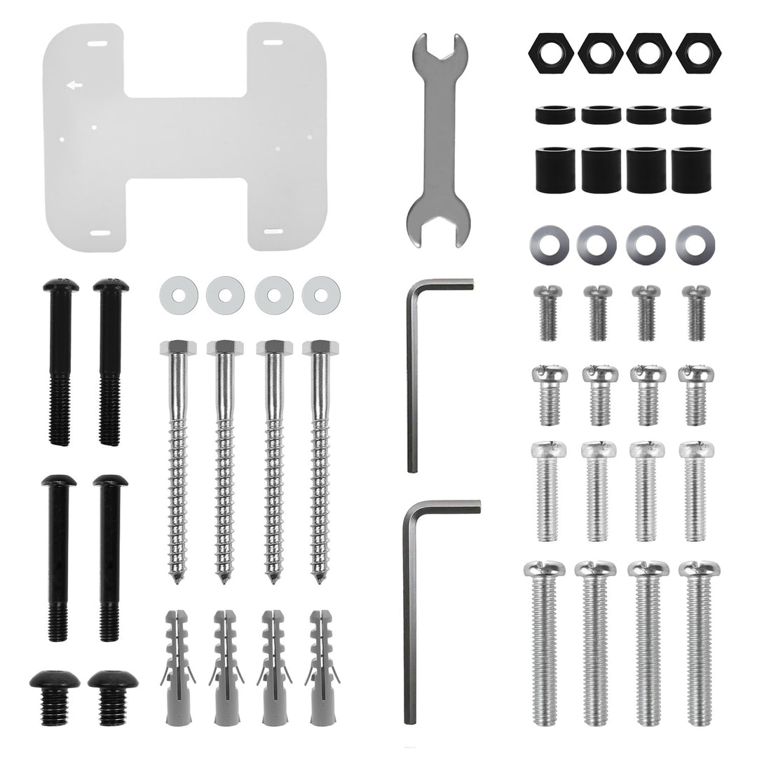Maclean ceiling mount for TV, max load 60kg, 43-86", max VESA 600x400, MC-112 B