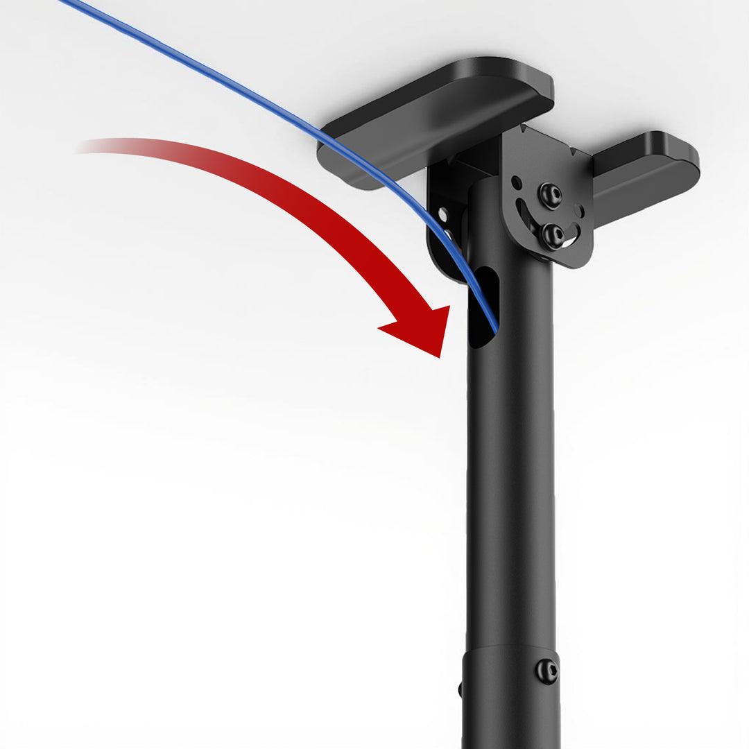 Maclean ceiling mount for TV, max load 60kg, 43-86", max VESA 600x400, MC-112 B