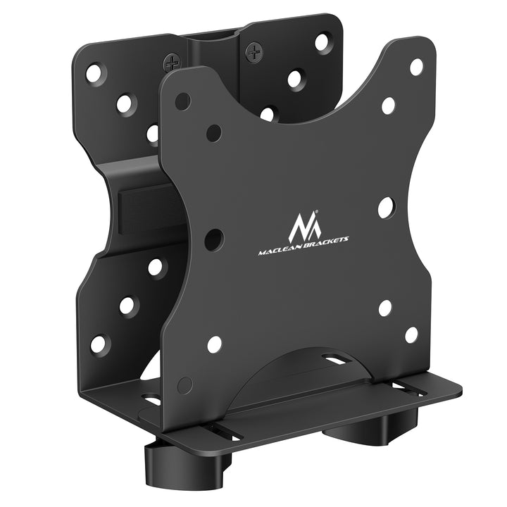 Gléas ríomhaire beag Maclean, raon 17-70mm, comhoiriúnach le VESA, ualach uasta 5kg, dubh, MC-115 B