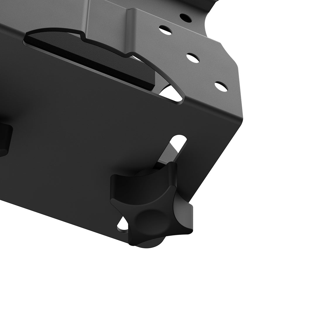 Gléas ríomhaire beag Maclean, raon 17-70mm, comhoiriúnach le VESA, ualach uasta 5kg, dubh, MC-115 B