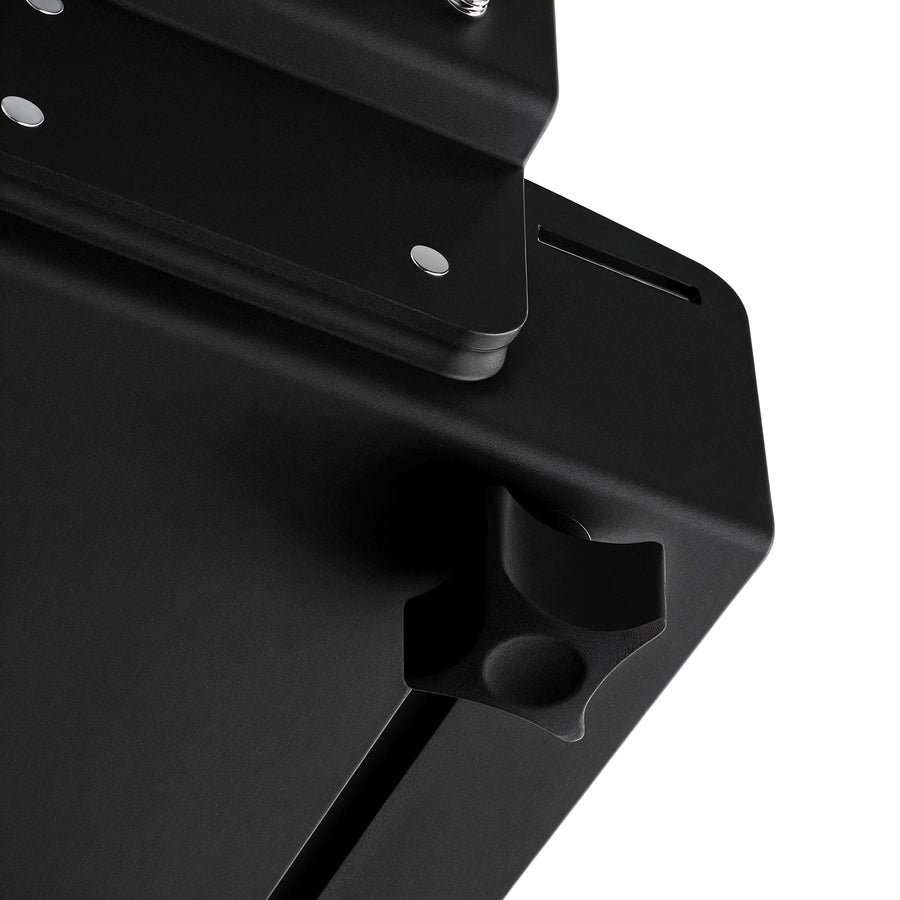 Maclean CPU computer mount, 122-212mm range, 10kg max load, black, MC-116 B