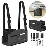 Maclean CPU computer mount, 122-212mm range, 10kg max load, black, MC-116 B