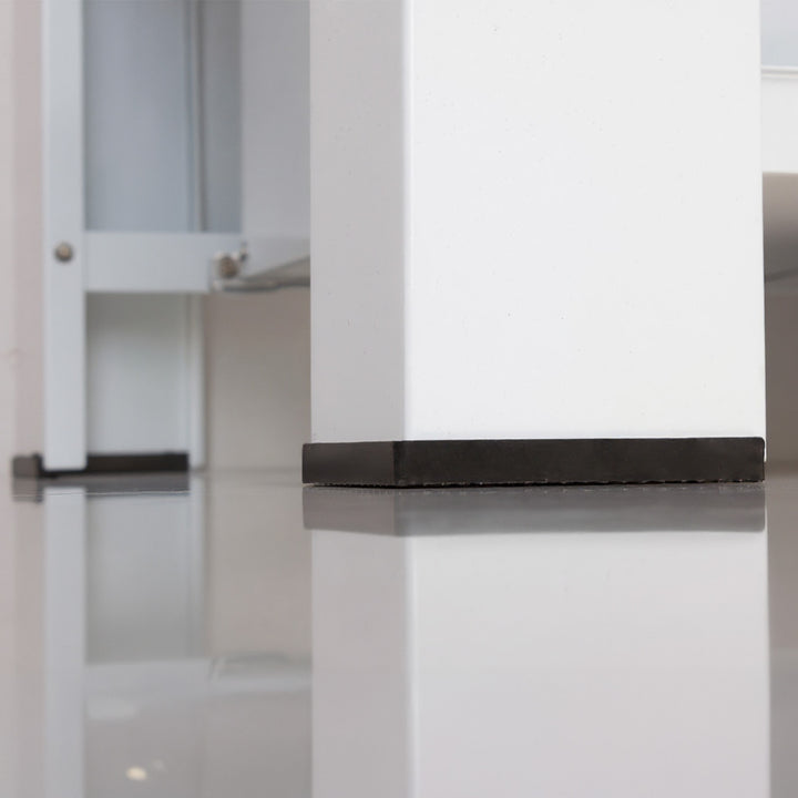 Maclean washer / dryer base with drawer, max load 150kg, white, MC-117 W