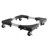 Maclean mobile washing machine stand, caster lock, 700-900mm wide, universal, up to 200kg, MC-119 B