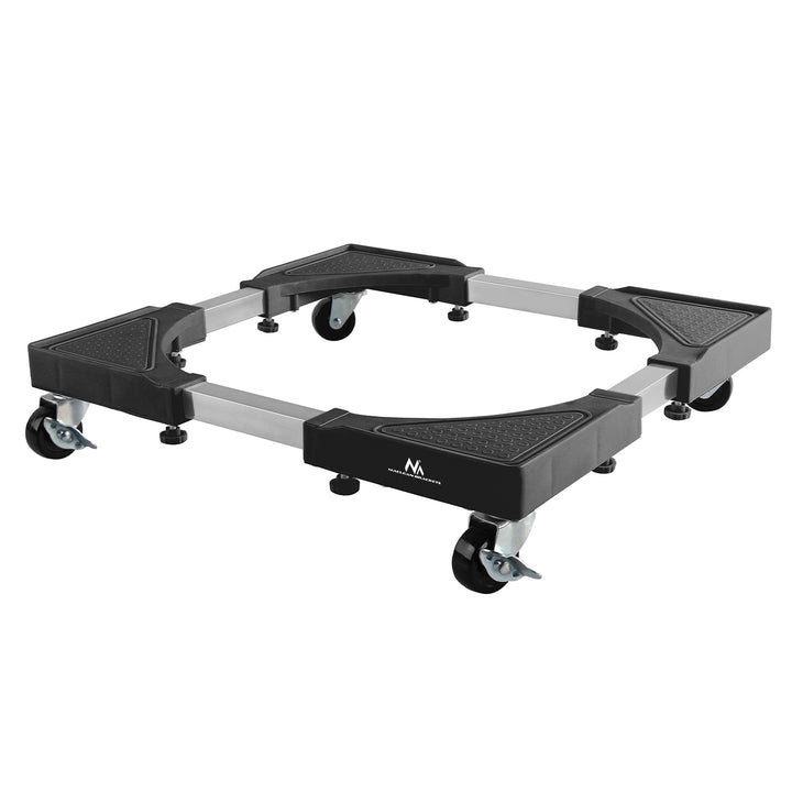 Maclean mobile washing machine stand, caster lock, 700-900mm wide, universal, up to 200kg, MC-119 B
