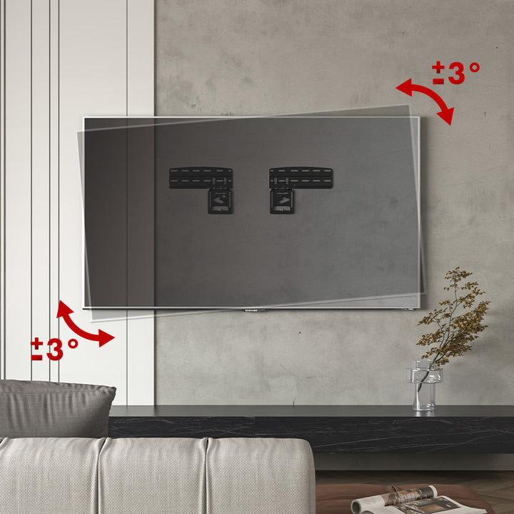 Maclean TV bracket, compatible with Samsung QLED TVs, 43"-85", max. 60kg, MC-806 N