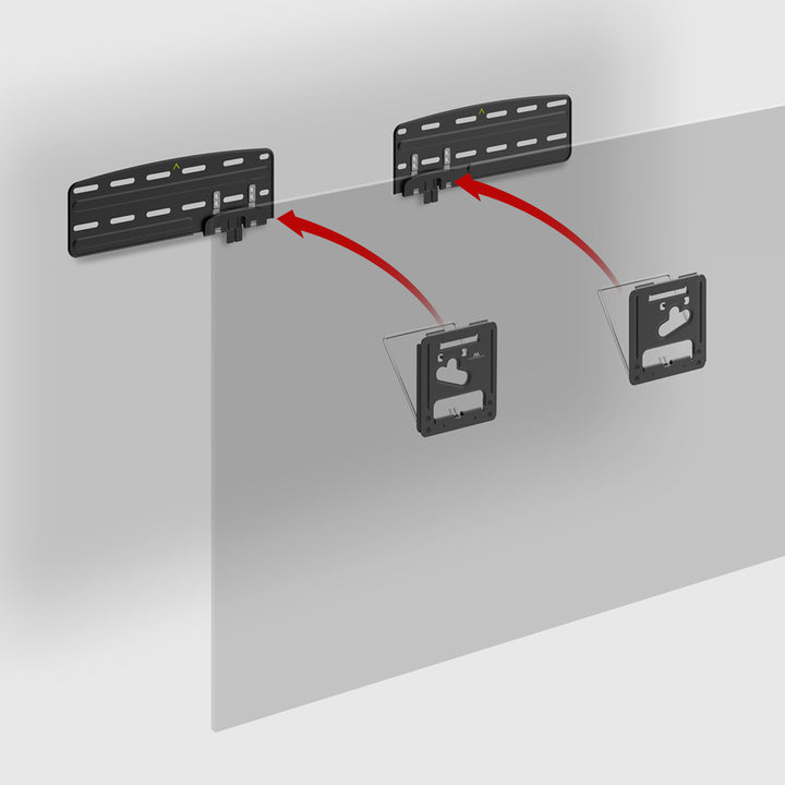 Maclean TV bracket, compatible with Samsung QLED TVs, 43"-85", max. 60kg, MC-806 N