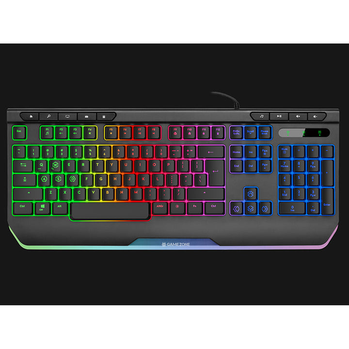 Tracer gaming keyboard, RGB backlighting, USB, GAMEZONE RAY X USB