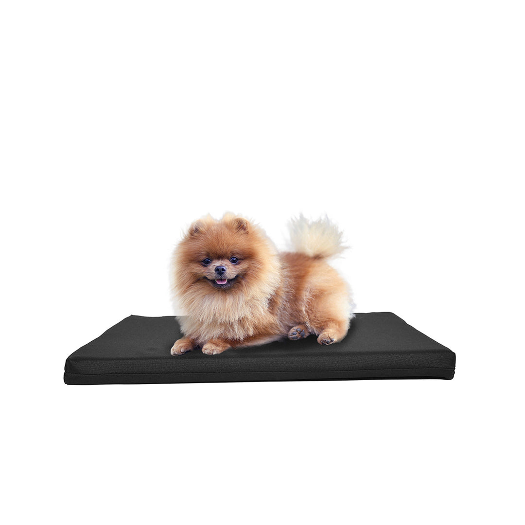 Woodok mattress for dog, cat, pet, oxford fabric, T30 foam, 45x30 cm, black