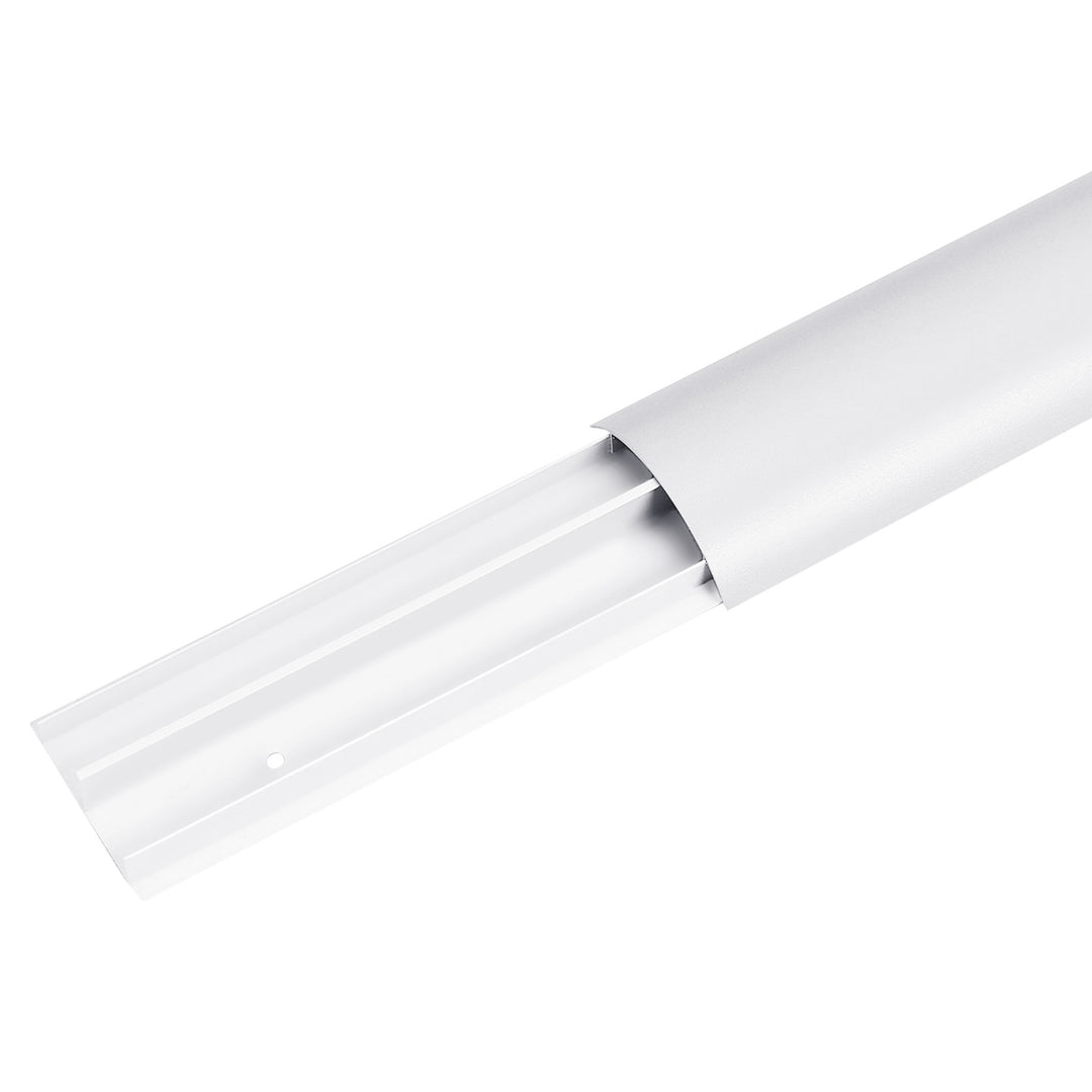 Stiall chumhdaigh cábla alúmanaim Maclean, 62x20x750mm, bán, MC-814 W