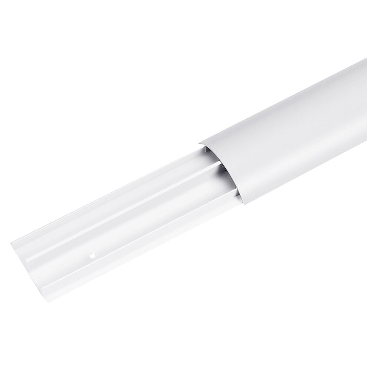 Stiall chumhdaigh cábla alúmanaim Maclean, 62x20x750mm, bán, MC-814 W