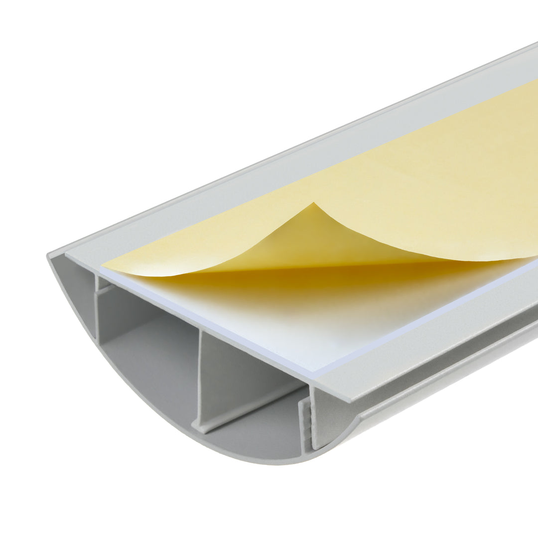 Stiall chumhdaigh cábla alúmanaim Maclean, 62x20x750mm, airgead, MC-814 S