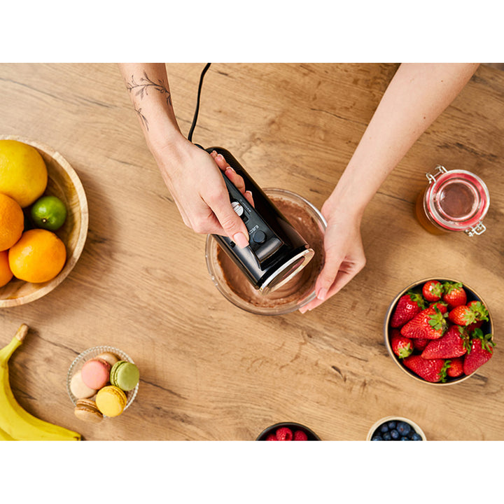 Meascthóir láimhe Lafe, 5 luas, feidhm Turbo, 300W, MixPro