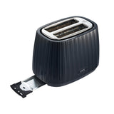Lafe toaster, 7-stage toasting control, 1080W max, black, Modern