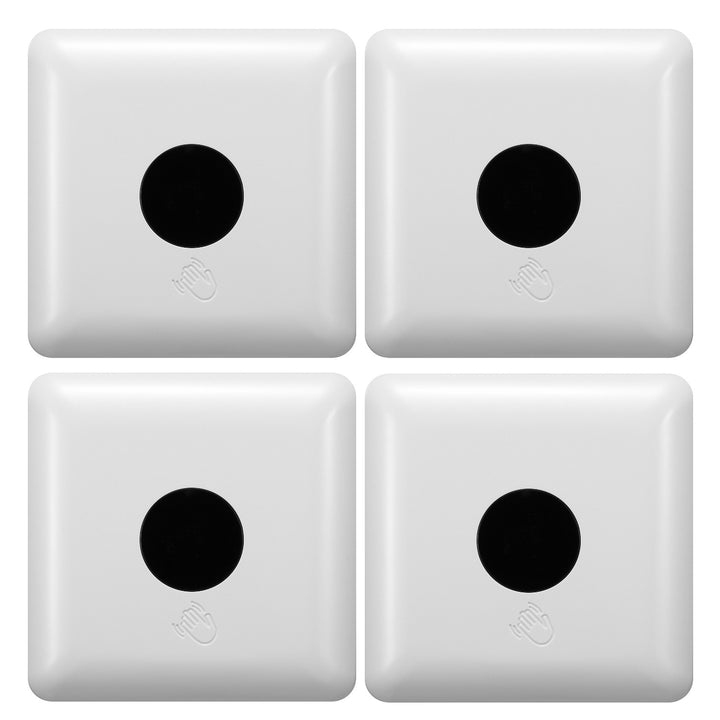 Maclean short range PIR sensor, range 5-6cm, recessed box, max. load 1200W, MCE313 W, 4 pcs