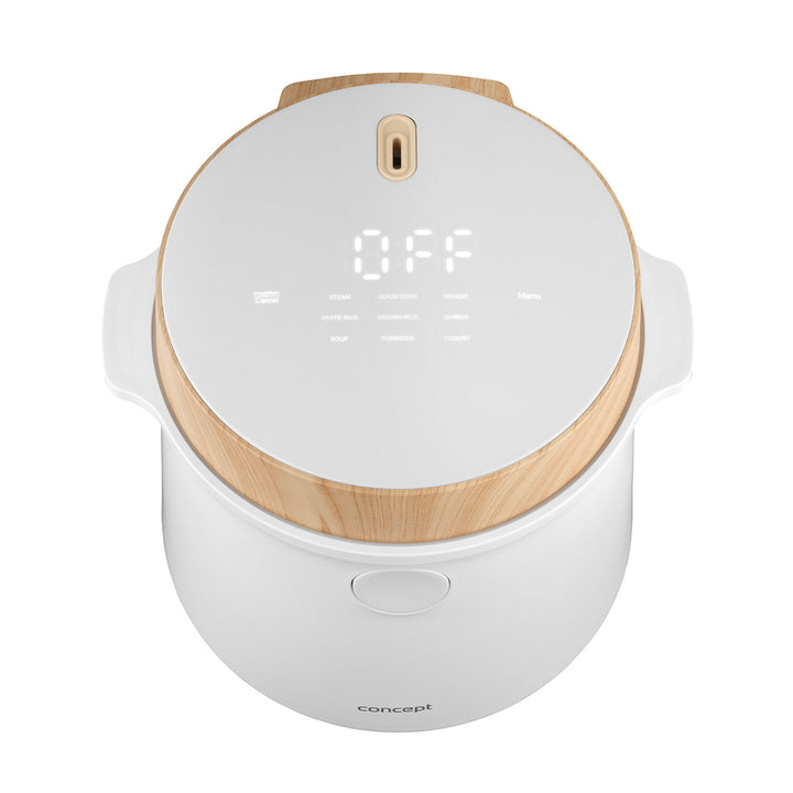 Concept rice cooker, 9 programs, LED display, 1.5l, white, RE3030 (EU plug)
