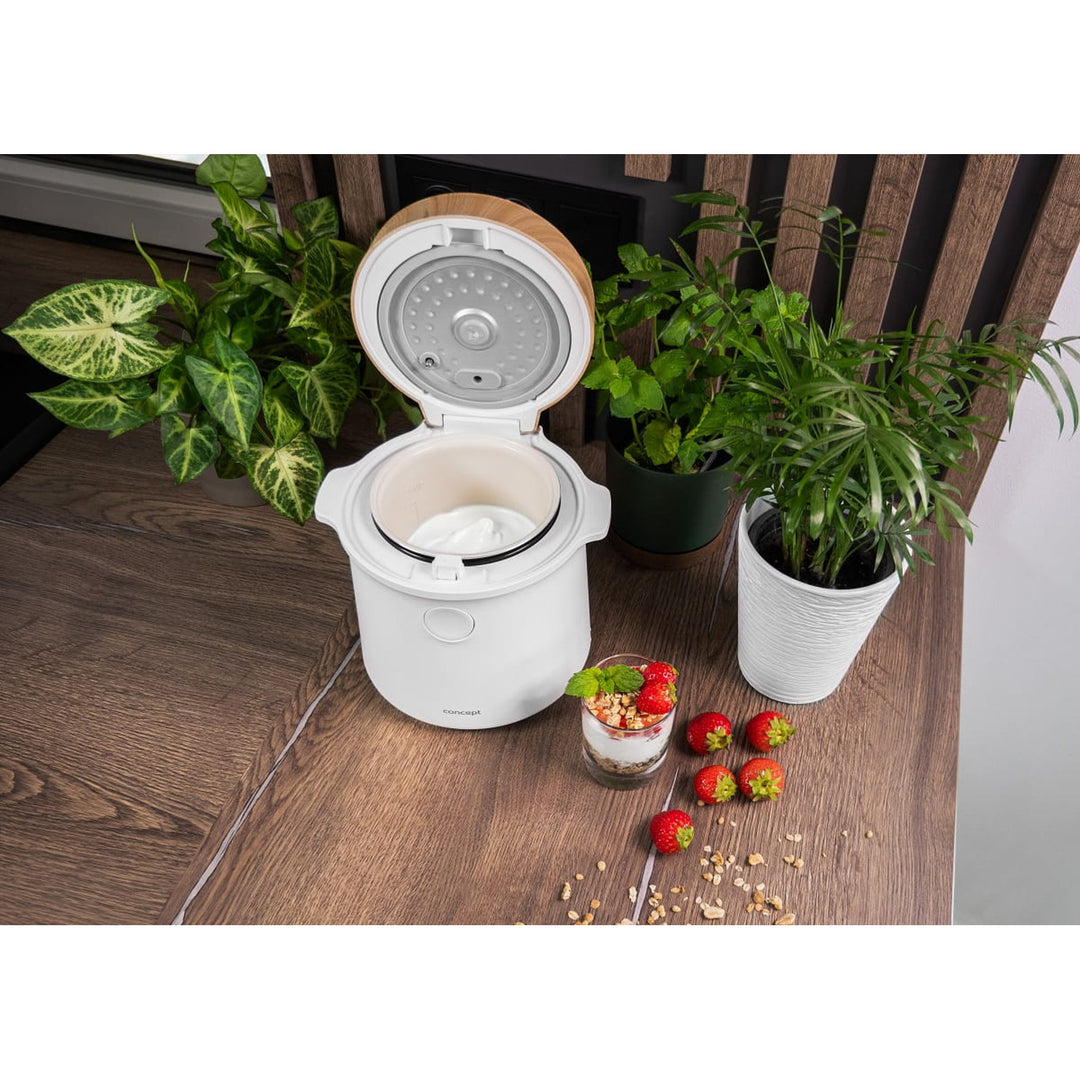 Concept rice cooker, 9 programs, LED display, 1.5l, white, RE3030 (EU plug)