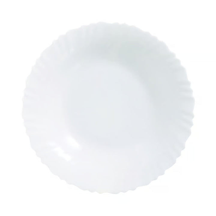 Luminarc dessert plate, round, 19 cm, white, Feston