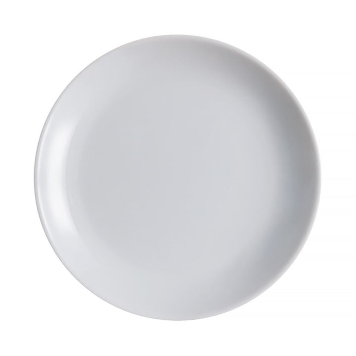 Luminarc dessert plate, round, 19 cm, grey, Diwali Granite