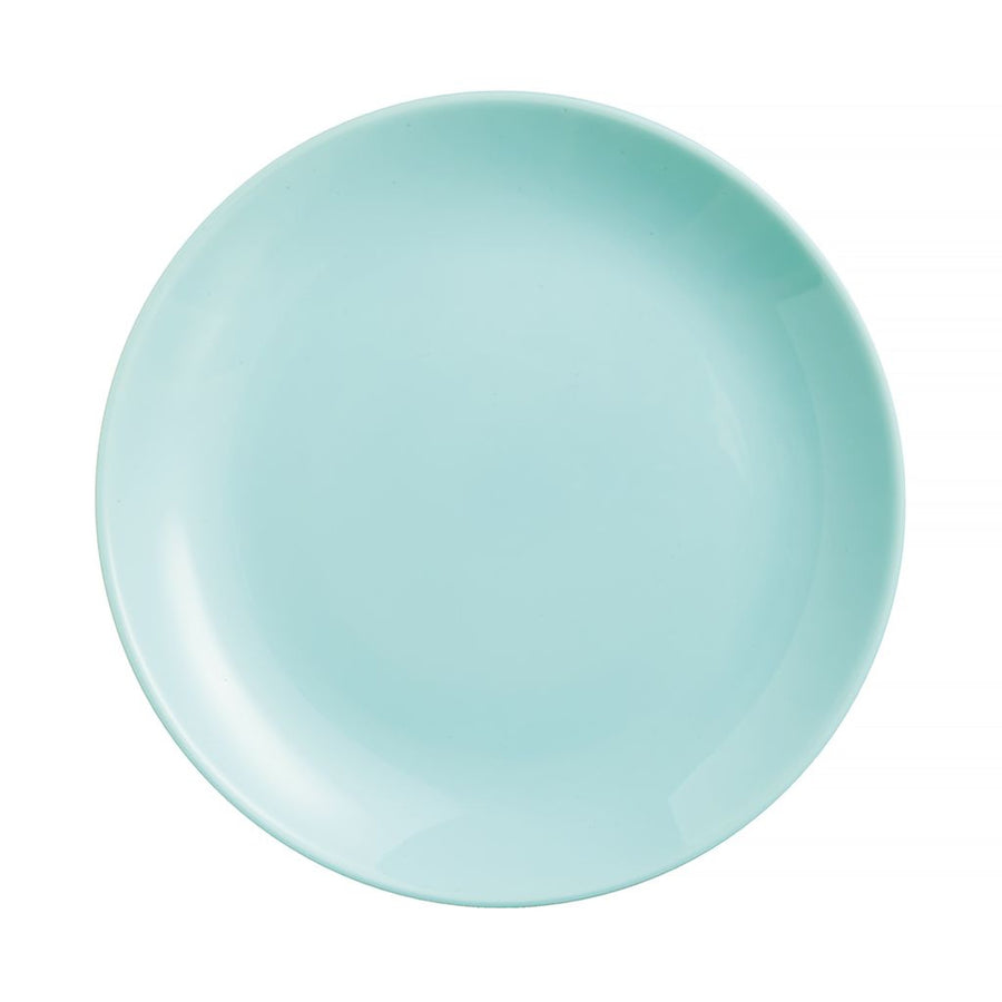 Luminarc dessert plate, round, 19 cm, turquoise, Diwali