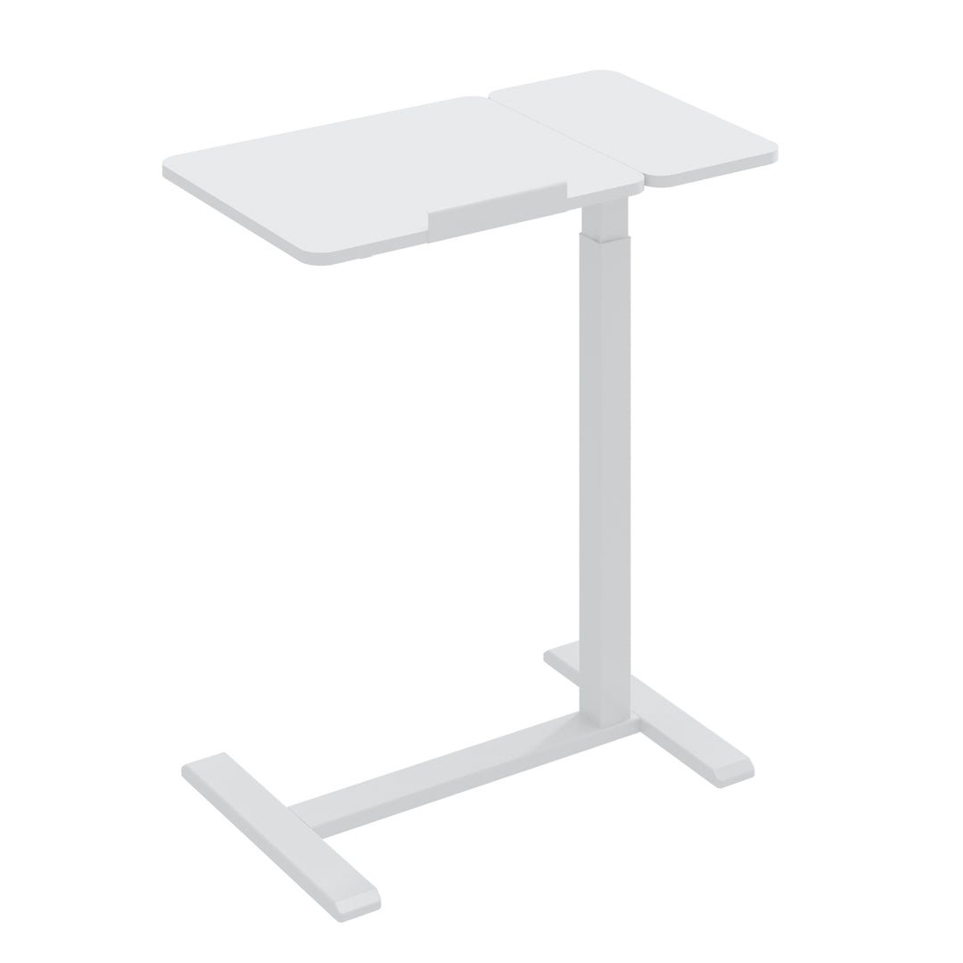 Maclean mobile desk/laptop stand, white, height adjustment 76-109cm, max. 30kg , MC-120 W