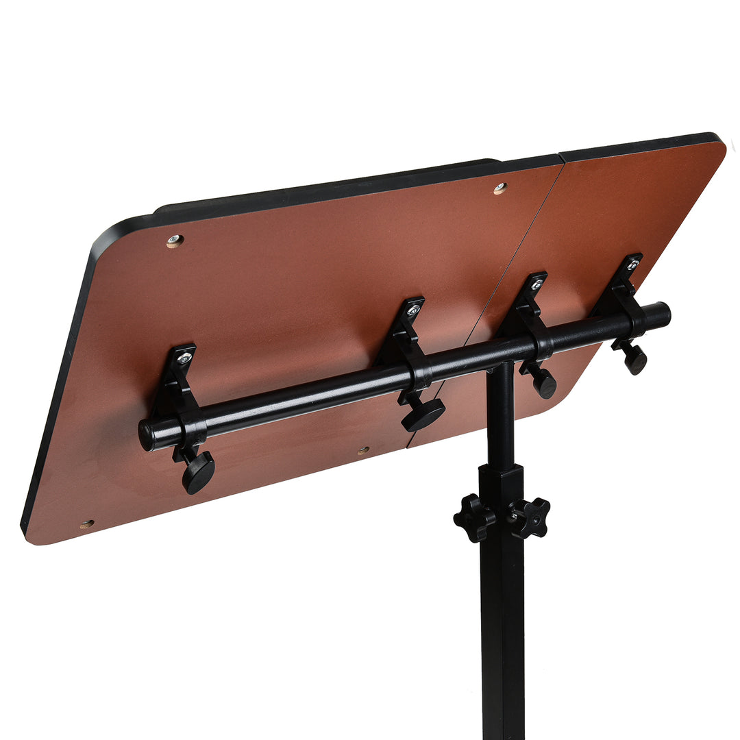 Maclean mobile desk/laptop stand, white, height adjustment 59-89cm, max. 30kg , MC-121 B