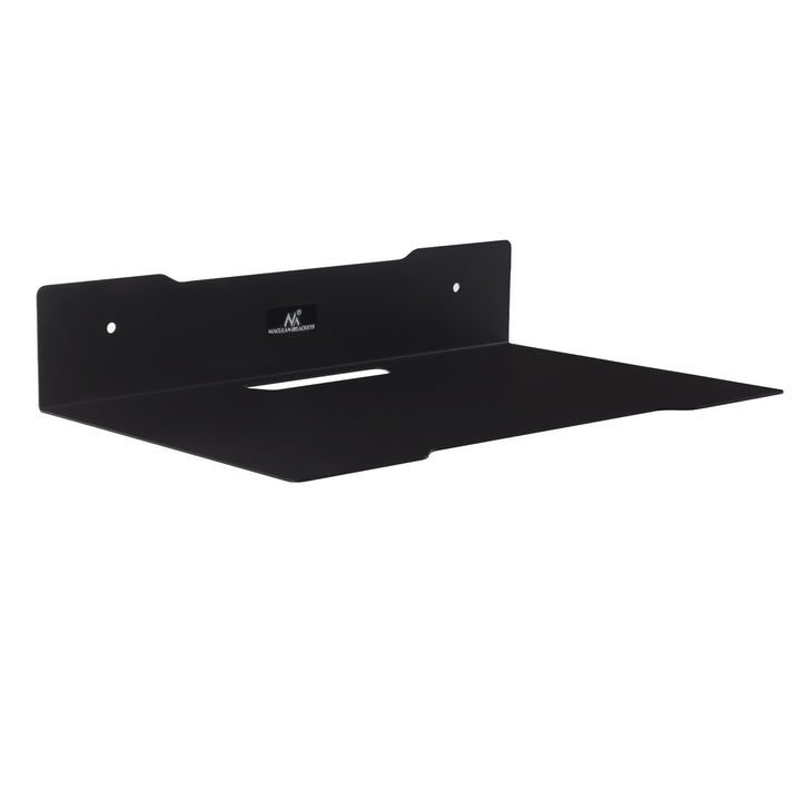 Maclean decoder wall shelf, single, max. 5kg, steel, MC-122
