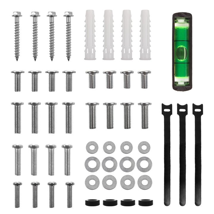 Gléas balla thar a bheith cothrom Maclean do theilifís, 40-85", uasmhéid VESA 600x400, ualach suas le 80kg, MC-123