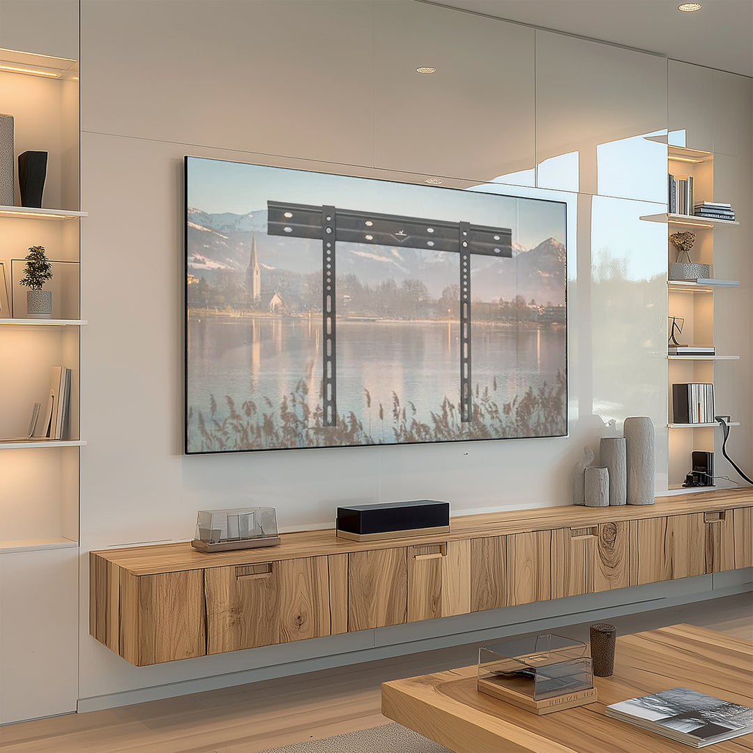 Gléas balla thar a bheith cothrom Maclean do theilifís, 40-85", uasmhéid VESA 600x400, ualach suas le 80kg, MC-123