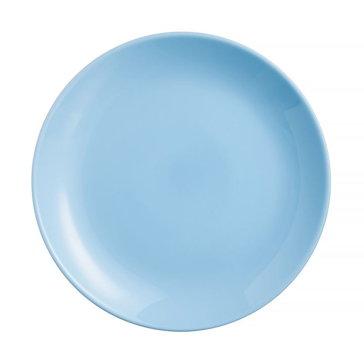 Luminarc dessert plate, round, 19 cm, blue, Diwali