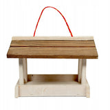 Woodok bird feeder, wooden, hanging, impregnated, outdoor bird feeding station